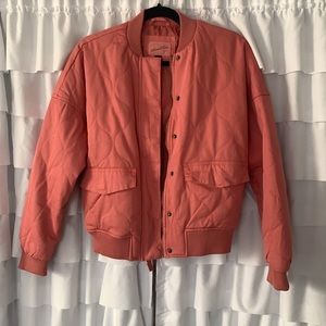 Coral Bomber Jacket, Universal Thread, women’s xs